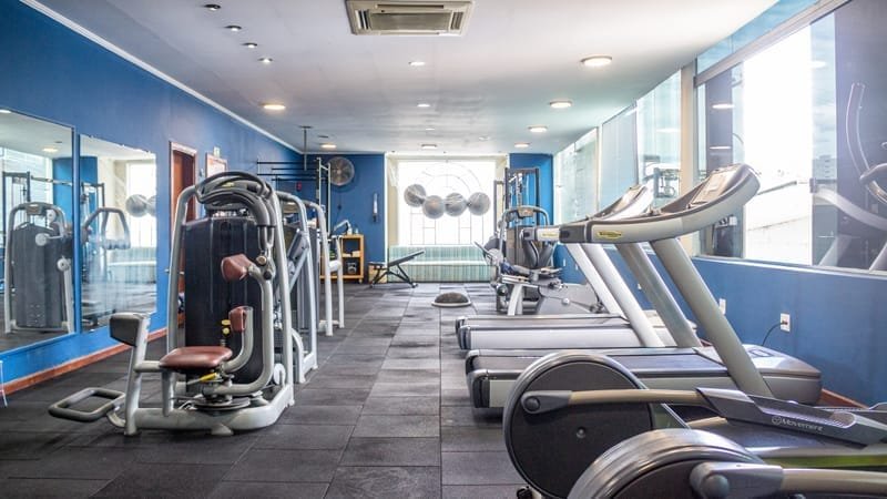 Espaço fitness moderno