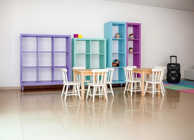 Recreação infantil no mini clube